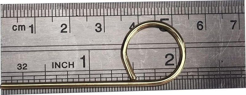 NL Indoor Door Key Emergency Keys, 10 Pack (Round pin, Schlag Compatible, Bright Brass Metal Finish) - Image 4